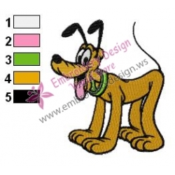 Dog pluto Embroidery Cartoon 19
